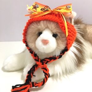 Oklahoma State COWBOYS Handmade Cat Hat *NEW*